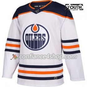 Adidas Maillot de Hockey Edmonton Oilers Blank Blanc Authentic - Enfant